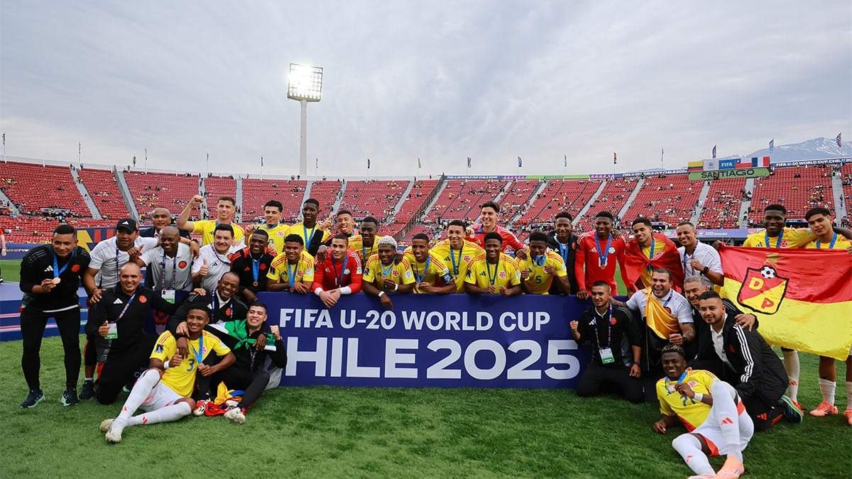 Colombia se subió al podio después de 22 años.