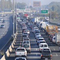 El tránsito en el Gran Buenos Aires cayó casi un 10% desde el martes