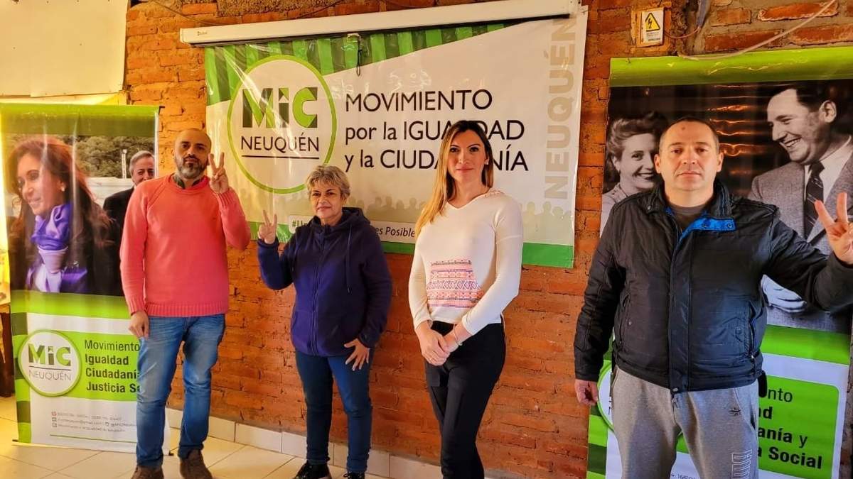 La presentación de la candidata. Fuente: (Twitter)