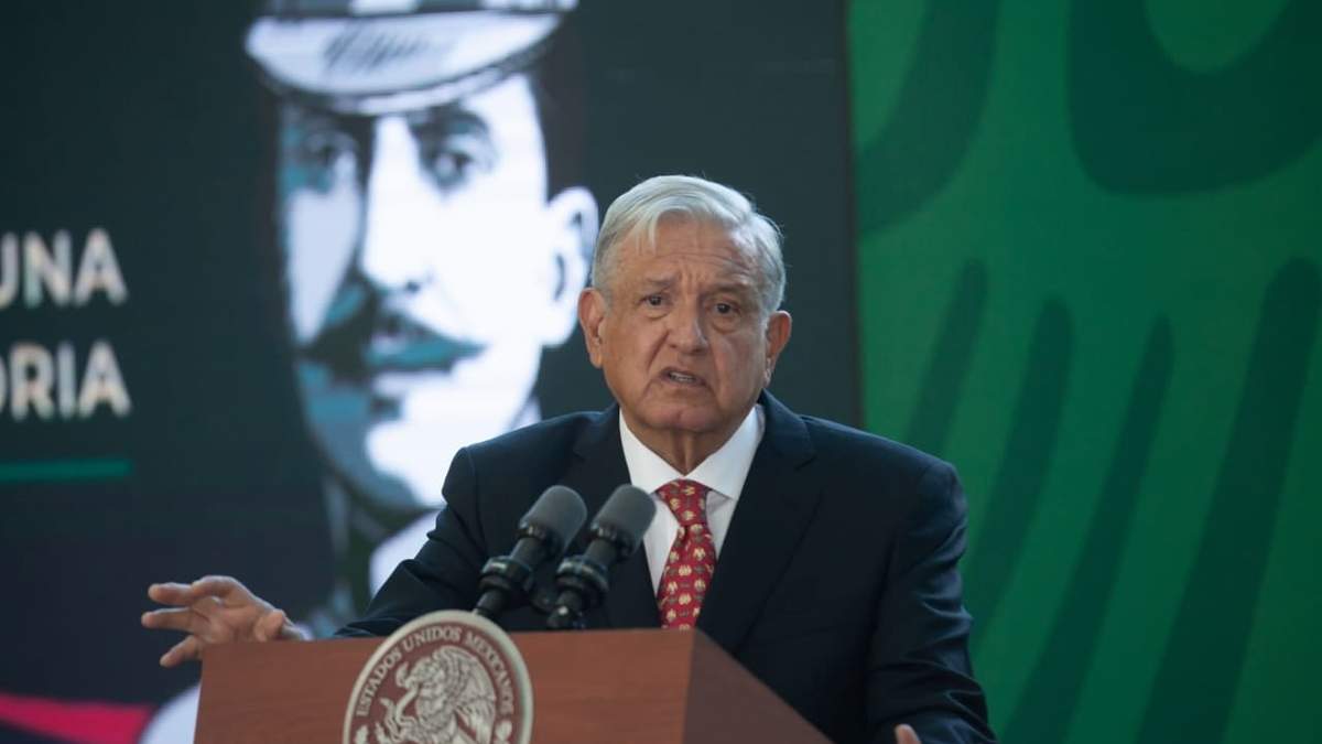 El presidente López Obrador