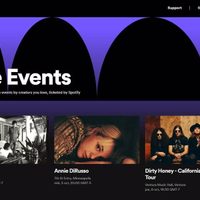 Spotify inicia las pruebas de boletos, para la venta directa de entradas de conciertos