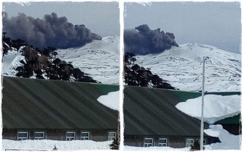 Volcán Copahue. Fuente: (Twitter)