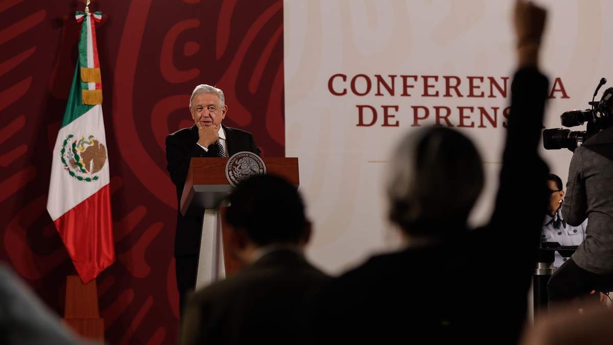 El presidente Andrés Manuel López Obrador