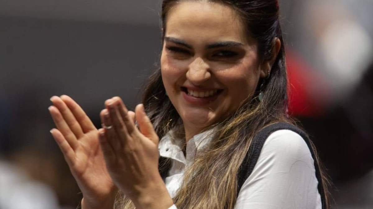 La diputada Andrea Chávez