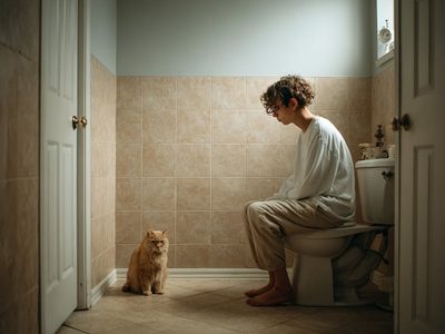 Por qué tu gato te sigue al baño (y qué dice eso de tu vínculo con él)