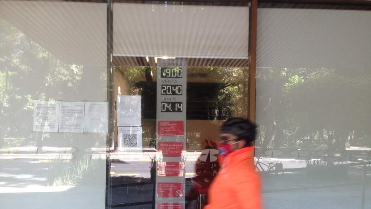 Tipo de cambio en la ciudad de México