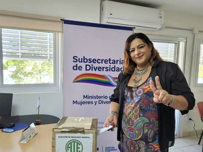Un orgullo para Neuquén: ATE Argentina eligió a su primera delegada trans