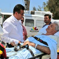 José Manuel Mireles es trasladado al Instituto Nacional de Cardiología