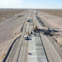 Se reactivó la obra de desvío para el tránsito pesado en Añelo