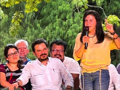 Zoé Robledo destapa a Manuela Obrador, prima de AMLO, como aspirante a la gubernatura de Chiapas