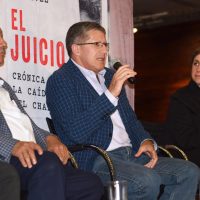 Hay en NY un "tesoro para investigar": Esquivel al presentar "El Juicio. Crónica de la caída del Chapo"
