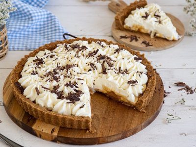 Tarta banoffee: la banana con el dulce de leche es una bomba y si la hacés con esta receta, vas a delirar