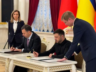 Ucrania y Portugal anuncian la fabricación conjunta de drones marítimos