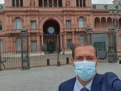 “Hoy será un día de trabajo y gestiones en Buenos Aires”: Omar Gutiérrez se reunió con Juan Manzur