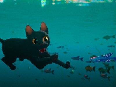“Flow”, protagonizada por un gato negro que aprende a confiar en los demás