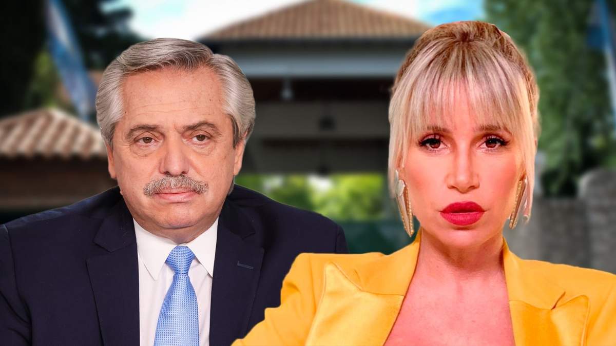Alberto Fernández y Florencia Peña. Fuente: (Minuto Neuquén)