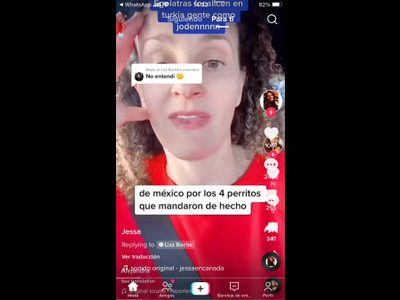 Se viraliza clip de mujer argentina que critica los binomios caninos mexicanos en Turquía