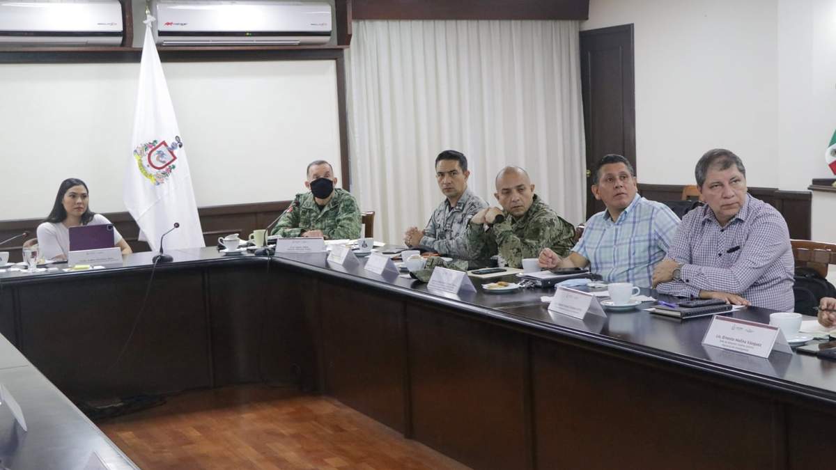 La mesa de seguridad de Colima
