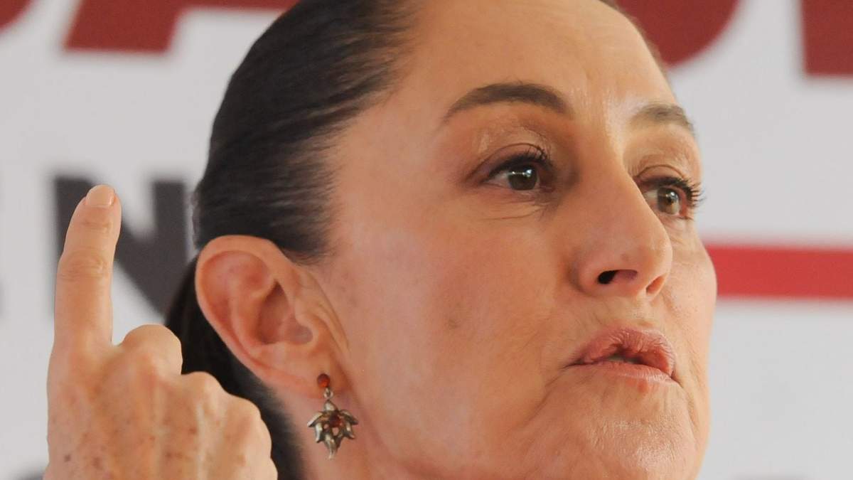 La virtual presidenta electa en conferencia de prensa