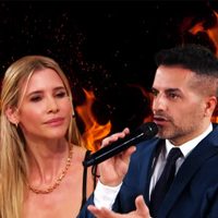 "A qué viniste": Ángel de Brito y Guillermina Valdés se dijeron de todo en un cruce picante