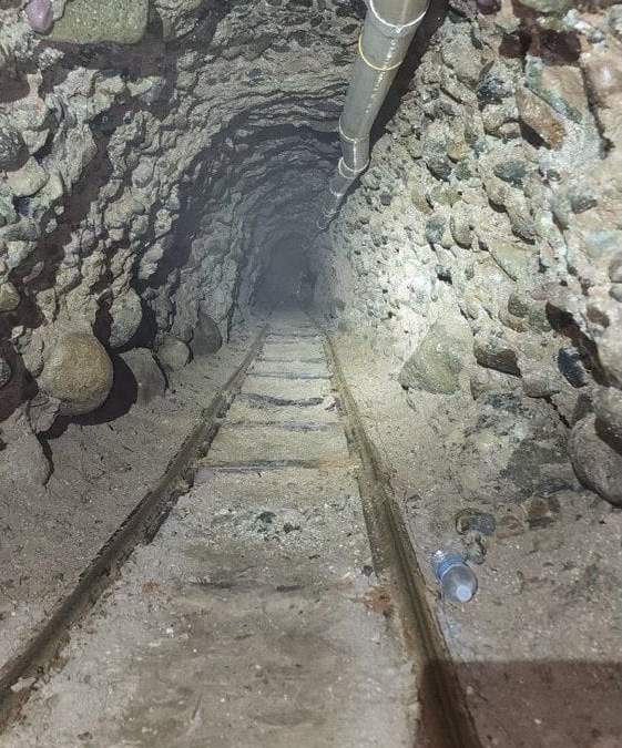 Narcotúnel que conecta Tijuana con San Diego