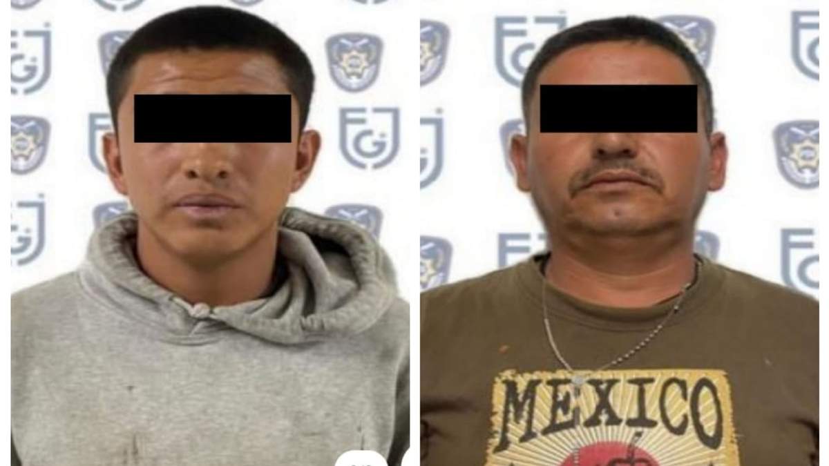 Los dos detenidos en un tianguis de Iztapalapa