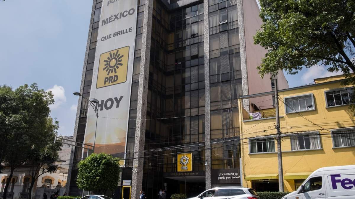 La sede del PRD en la CDMX