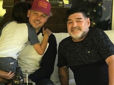El video inédito de Residente con Diego Maradona y su hijo: "Ese lado que no todos conocían"