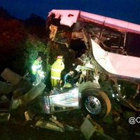 Accidente en la México-Puebla deja al menos 3 muertos y 40 lesionados