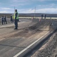 Alerta en la Ruta 5 por el vuelco de un camión