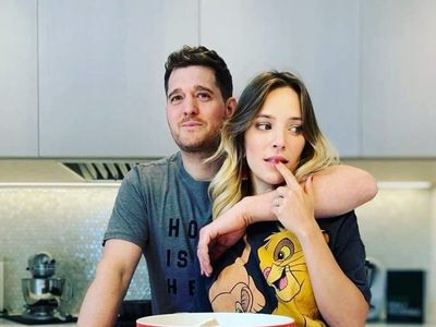 ¡Una visita inesperada! Luisana Lopilato y Michael Bublé fueron sorprendidos en vivo
