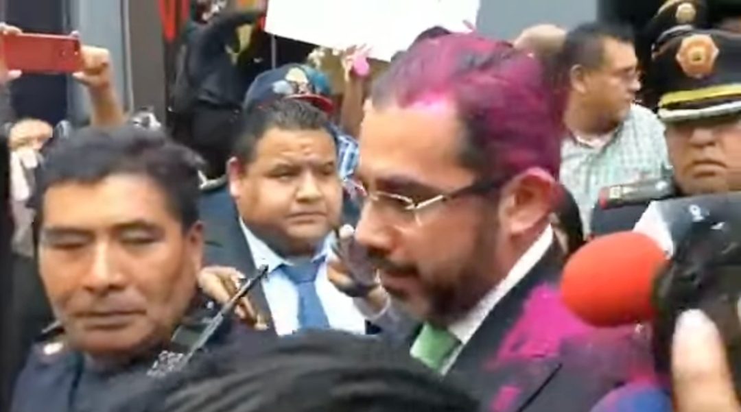 Un 8M 2019 Diamantina en el jefe de Policía CDMX Foto Captura de pantalla