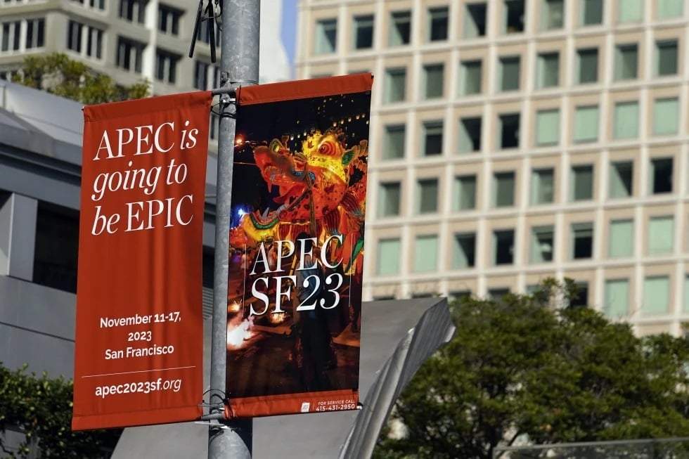 Cartel de la Cumbre de APEC 2023
