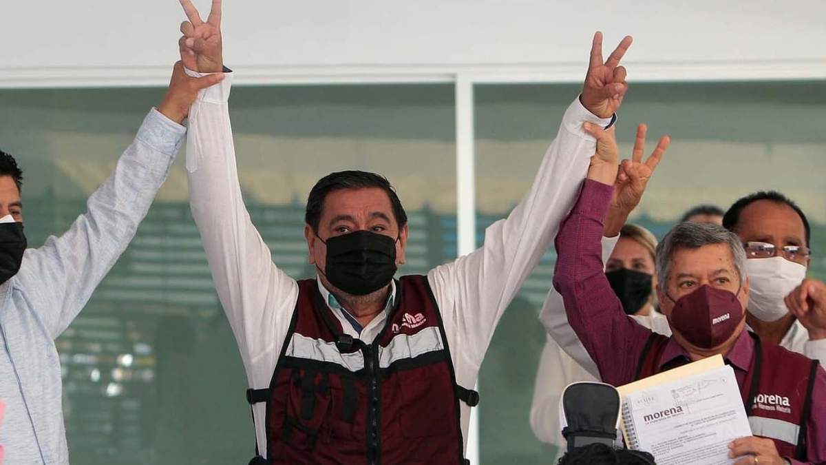 Registro de Salgado Macedonio como canditato de Morena en Guerrero