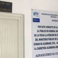 Procuraduría de Guanajuato cierra agencias del MP en 6 municipios por 'actualización informática”