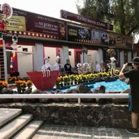 Ofrenda de muertos en el Centro Veracruzano