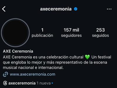 AXE Ceremonia “apaga” sus redes a dos días de la muerte de fotógrafos durante el festival