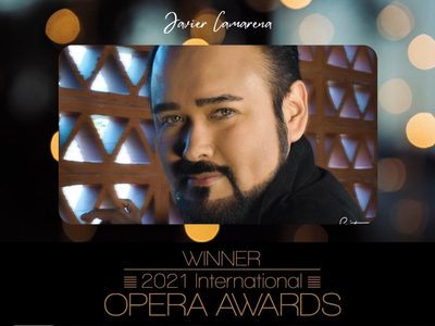 Javier Camarena dedica premio a comunidad artística por permanecer firme ante la pandemia
