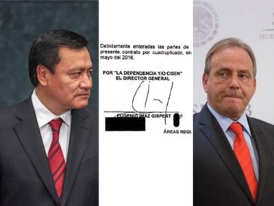 Un contrato del Cisen demuestra que Osorio Chong mintió sobre la compra de Pegasus