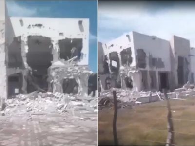 Vandalizan de nuevo la capilla de los Dámaso y queda casi destruida (Video)