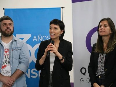 ANSES: el discurso de Fernanda Raverta y Mayra Mendoza en Bernal Oeste