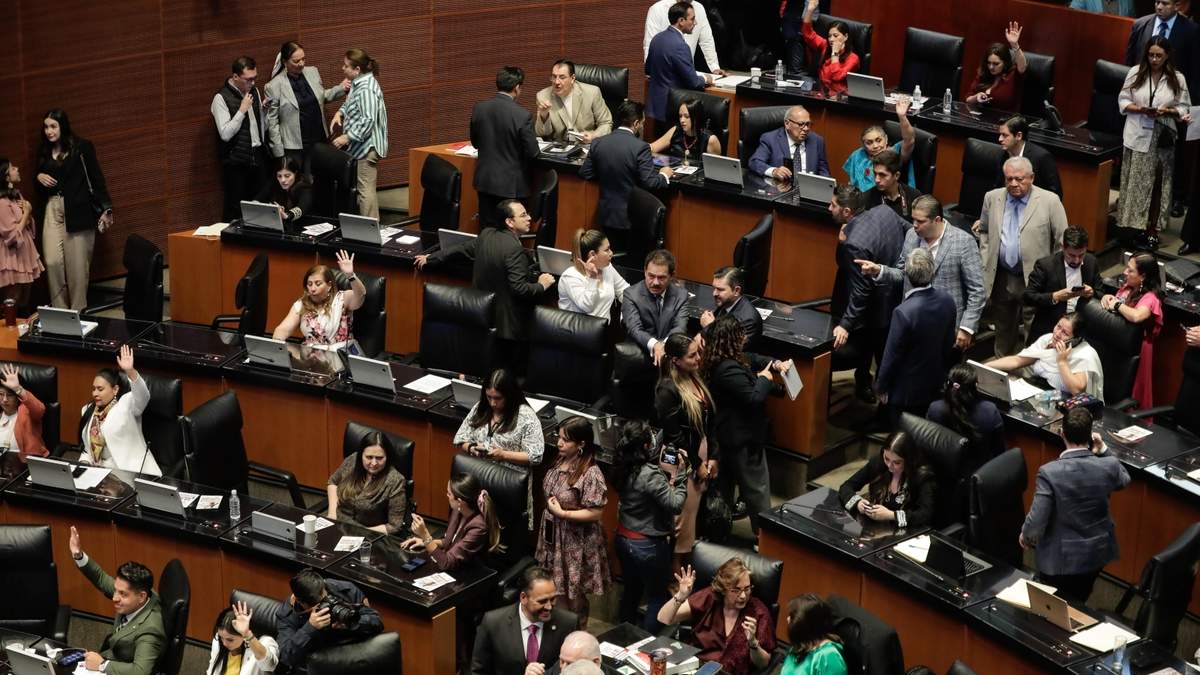 La bancada de Morena en la Cámara de Diputados