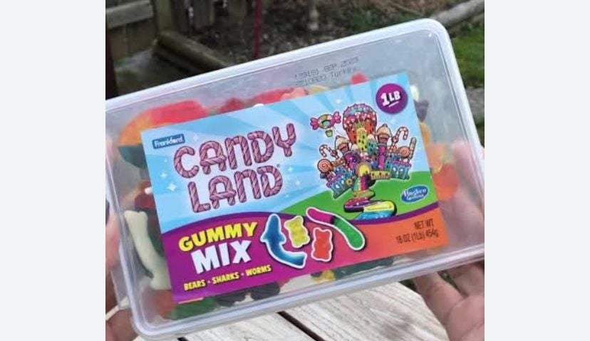 Empaque de gomitas sin advertencias en su etiquetado