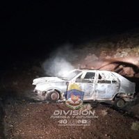 Chocó en la ruta 17 y murió calcinado dentro del auto