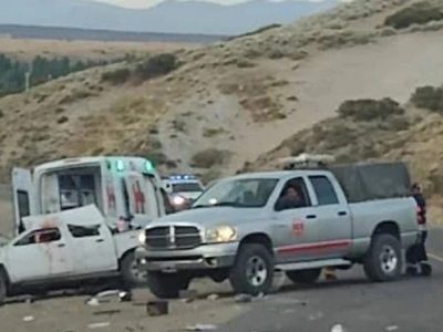 Una víctima fatal es el saldo del vuelco de una camioneta en la Ruta Nº 40
