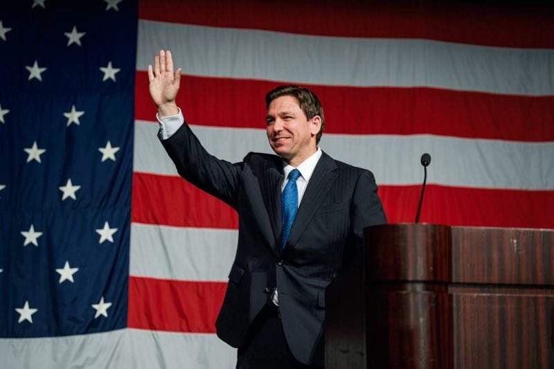 Ron DeSantis, gobernador de Florida, quien busca ser candidato a la presidencia de EU