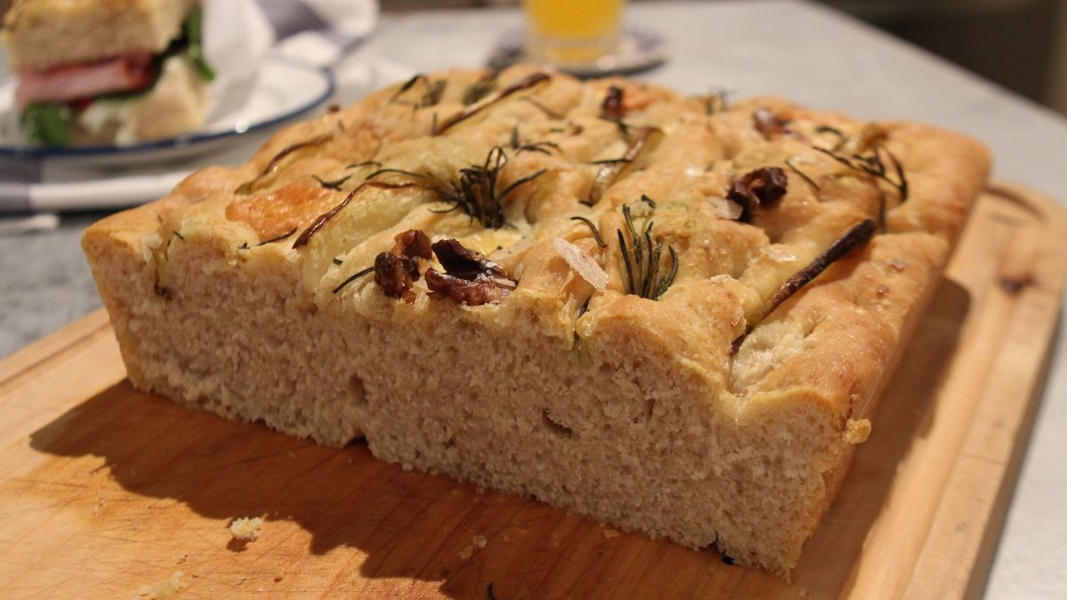 Focaccia. Fuente: (El Gourmet)