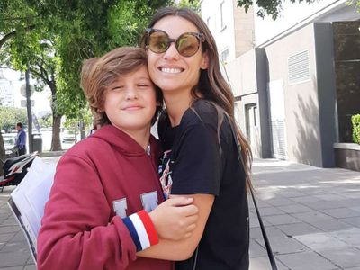 Rapado: Bautista Vicuña cambió el look y Pampita reaccionó