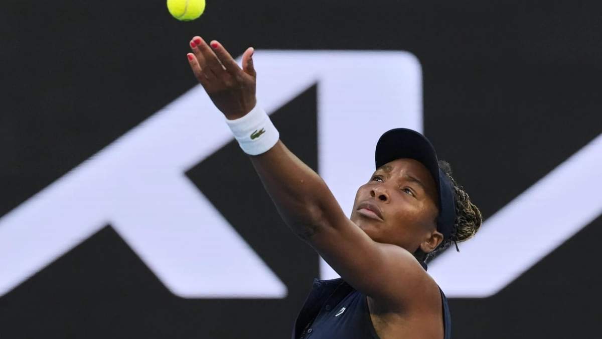Venus Williams establece récord como la tenista de mayor edad en jugar en el Abierto de Australia