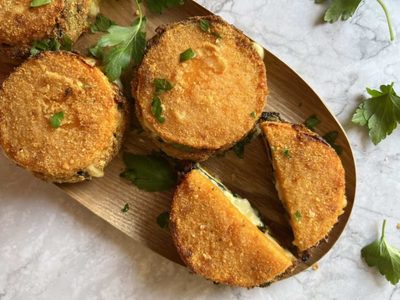 Milanesas de calabaza rellenas de espinaca: salvá tus almuerzos con una receta rica, saludable y muy fácil de hacer